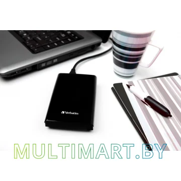 Внешний жесткий диск Verbatim Store 'n' Go USB 3.0 1TB Black (53023) картинка 7